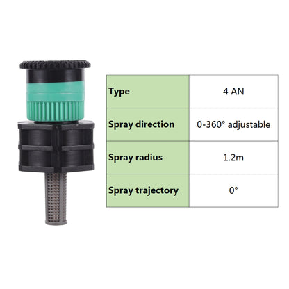 1Pc Pop-up Sprinklers Replacement Scattering Nozzles 0~360 Degree Adjustable Garden Park Farm Grass Lawn Crops Irrigation Tool