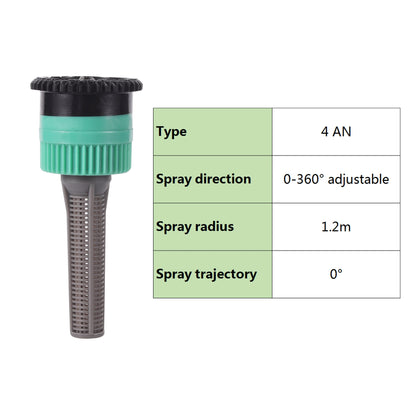 1Pc Pop-up Sprinklers Replacement Scattering Nozzles 0~360 Degree Adjustable Garden Park Farm Grass Lawn Crops Irrigation Tool