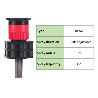 1Pc Pop-up Sprinklers Replacement Scattering Nozzles 0~360 Degree Adjustable Garden Park Farm Grass Lawn Crops Irrigation Tool