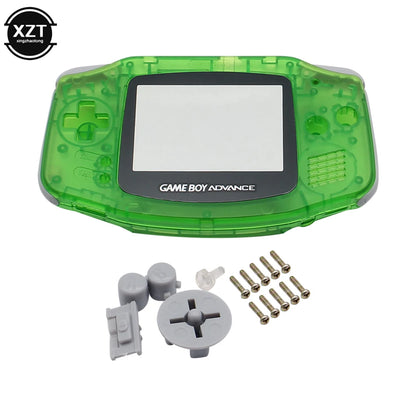 PC1Pc Coque de remplacement transparente complète pour Nintendo Game Boy Adva