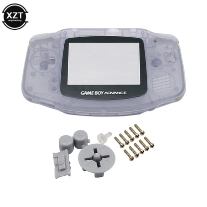 PC1Pc Coque de remplacement transparente complète pour Nintendo Game Boy Adva