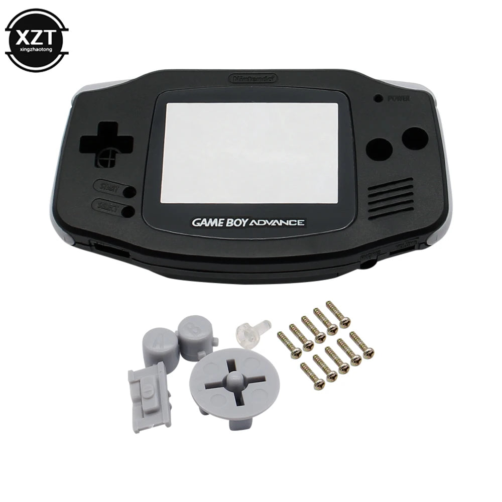 PC1Pc Coque de remplacement transparente complète pour Nintendo Game Boy Adva