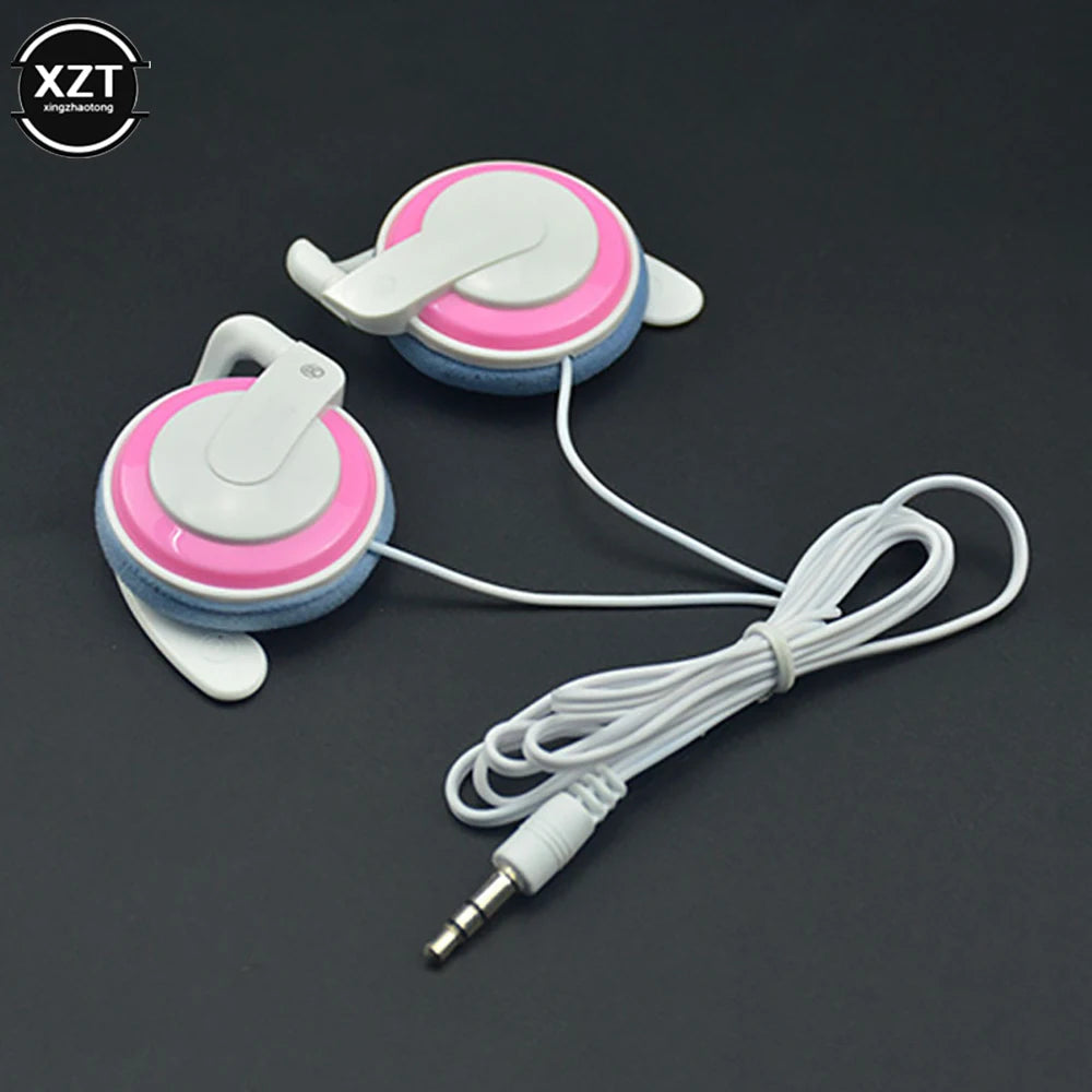 PC1Pcs 3.5mm Stereo Running Earphones Sport Wired Headphones Earphone Earbu