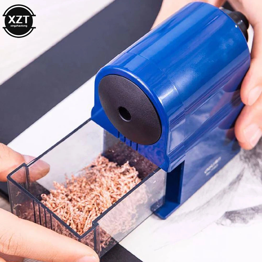 PC1Pcs Deli Rotary Pencil Sharpener Machine Pencil Cutter Office Stationery