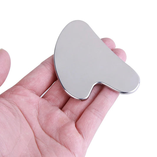 PC 1Pcs Stainless Steel Gua Sha Scraper Massager For Face Neck Body Guasha