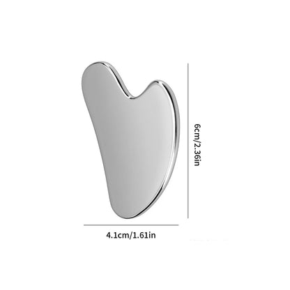 PC 1Pcs Stainless Steel Gua Sha Scraper Massager For Face Neck Body Guasha