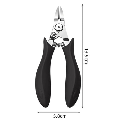 1Pcs Toenail Clippers  Thick Ingrown Toenails Large Handle Stainless Steel Nail Clipper Cutters Pedicure Tools