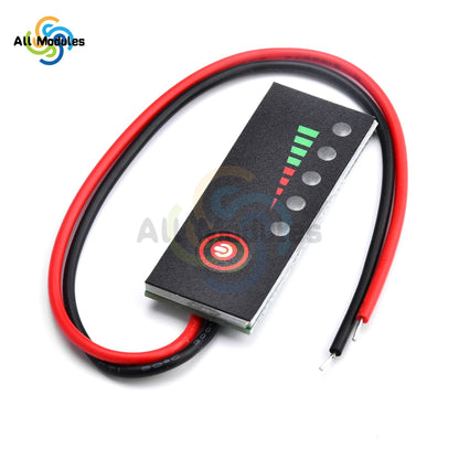 1S 2S 3S 4S 5S 6S 7S Battery Level Indicator 18650 Lipo Lithium Capacity Tester Meter 12V 24V 36V 48V Module Electronic DIY Kit