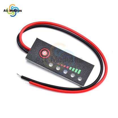 1S 2S 3S 4S 5S 6S 7S Battery Level Indicator 18650 Lipo Lithium Capacity Tester Meter 12V 24V 36V 48V Module Electronic DIY Kit