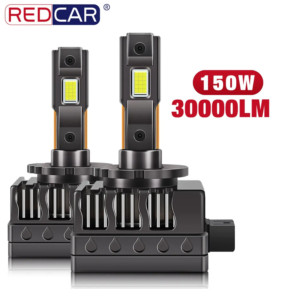 30000LM D3S LED D1S D2S D4S LED Headlights HID D1R D2R D3R D4R LED CSP Chip