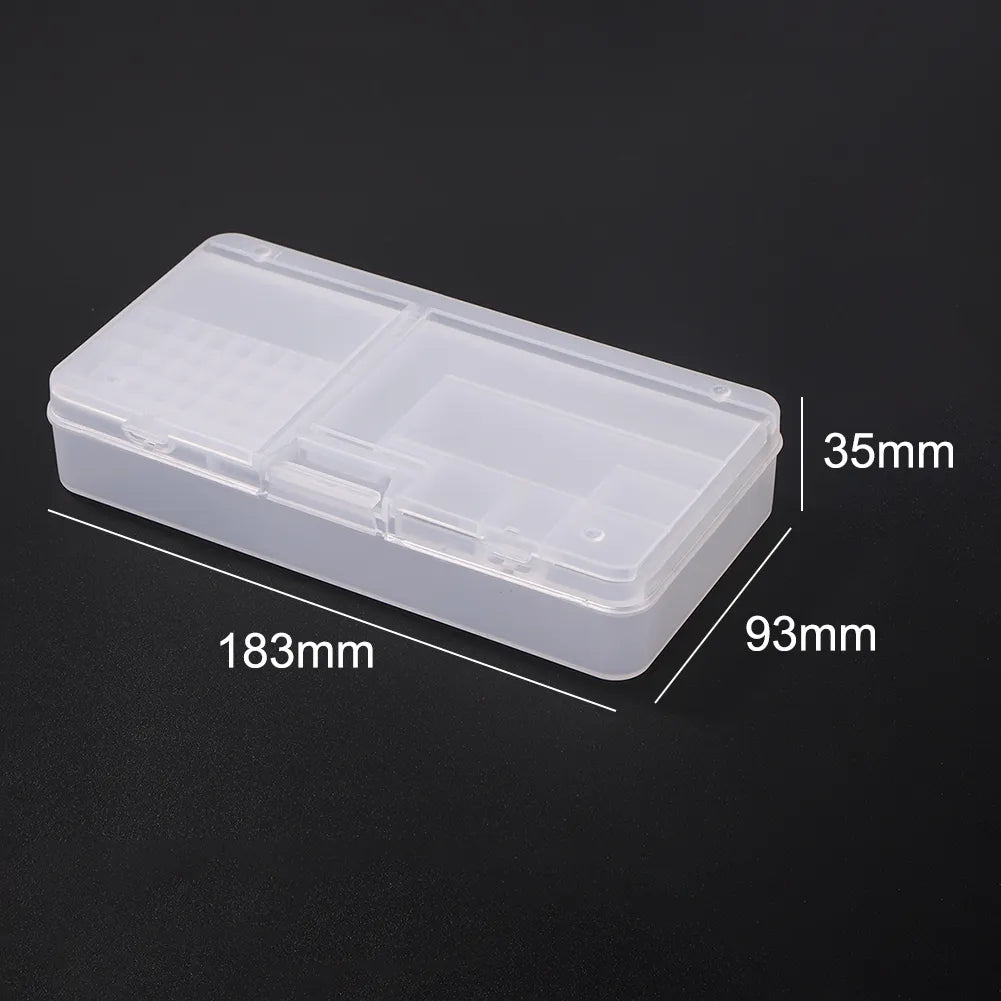 Newwholesale Double-Layer Cell Phone Component Storage Box Portable IC Chip