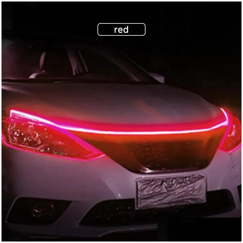 New Other Interior Accessories Scan Led Car Hood Lights Headlight Strip Dec