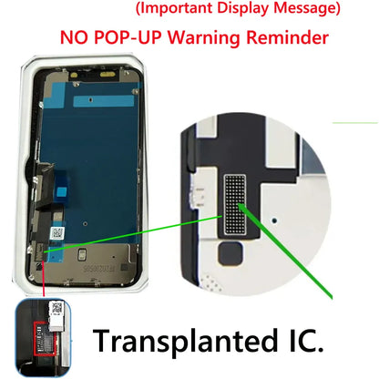 New NO IC Chips LCD Pantalla Display Replacement For iPhone 11 11Pro 12 12P