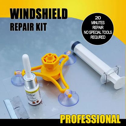 NewCar Glass Repair Kit Windscreen Windshield Window Chip Crack Polishing T