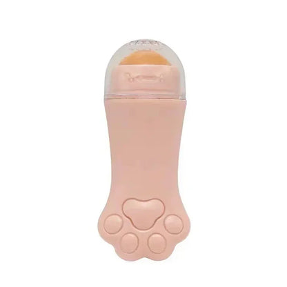 Cat Paw Volcanic Stone Oil Absorber Facial Oil Washable Removing Makeup Tool  Face Oil Absorbing Roller Skin Care Tools Pink