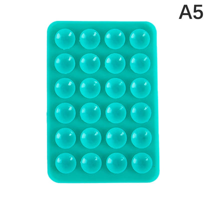 PC  Double Side Silicone Suction Pad For Mobile Phone Fixture Suction Cup Backed Adhesive Rubber Sucker Pad For Fixed Pad