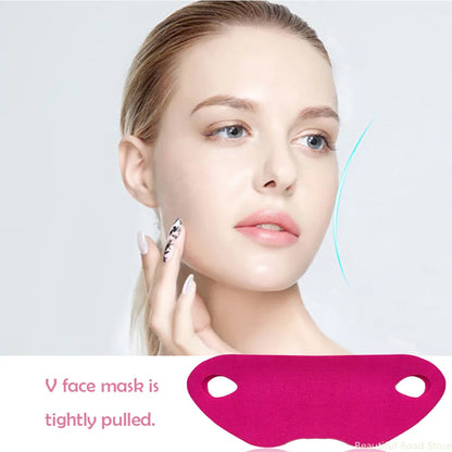 Face Lifting Slim Mask Facial Chin Cheek Slimming Lift Up V Shaper Bandage Skin Care Beauty Health Массажер Для Лица