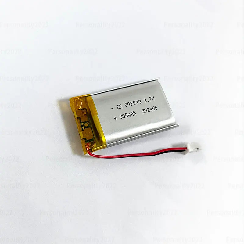 PC s-10PCS 802540 Lipo 800mAh 3.7V 082540 Lithium Battery Li Polymer Batteries  Flashlight Remote Controller Handheld Fans