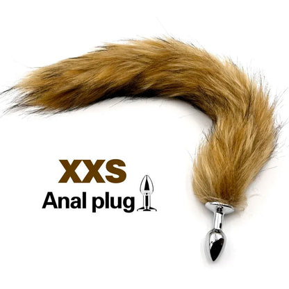 Gtooza_1pcs BDSM Three size dog anal  animal tail  role-playing games men and women sex toys gtooza.com