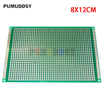 1pcs Electronic 8x12cm 9x15cm PCB Board Diy Universal Printed Circuit Board  Double Side Prototyping PCB For  8*12 9*15CM