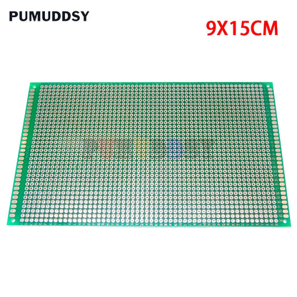 1pcs Electronic 8x12cm 9x15cm PCB Board Diy Universal Printed Circuit Board  Double Side Prototyping PCB For  8*12 9*15CM