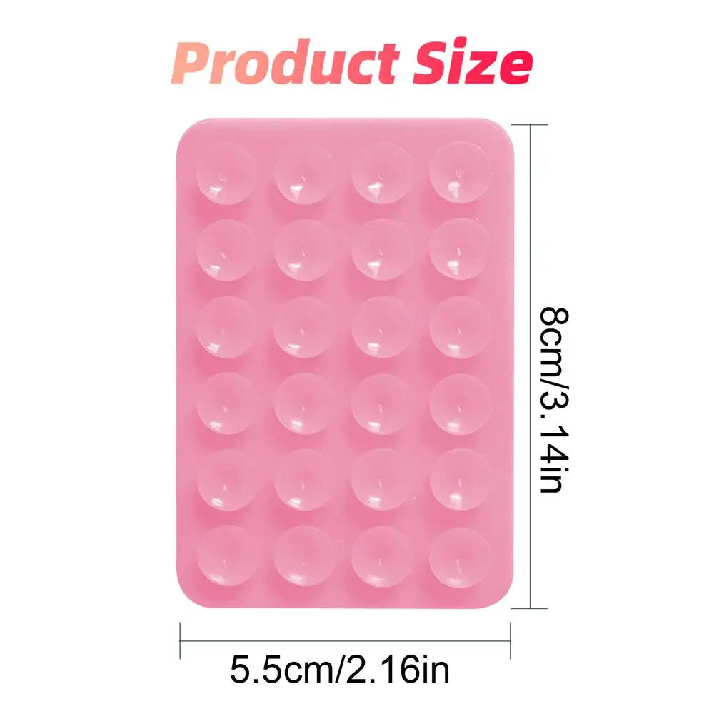 PC s Sticky Grippy Suction Phone Case Mount Sillicon Adhesive Phone Accessory For IOS And Androids Hands-Free Fidget Toy