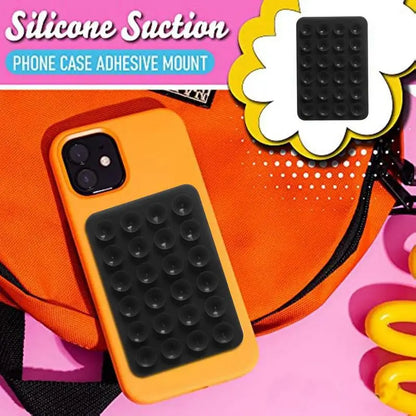 PC s Sticky Grippy Suction Phone Case Mount Sillicon Adhesive Phone Accessory For IOS And Androids Hands-Free Fidget Toy