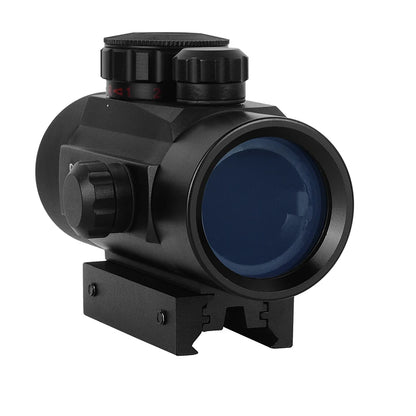 1x40 Red Dot Sight Green Red Dot Sight Illuminated Airsoft Air Hunting with 11/20mm Rails