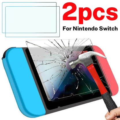 2/1Pcs Premium Tempered Glass  Nintendo Switch Lite/Switch Oled Screen Protector HD Clear Anti-Scratch Protective Films