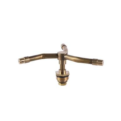 2/3/4 Arm Rotating Brass Nozzle Automatic Rotating Rotating Sprinkler Lawn Irrigation Watering Nozzle Spray