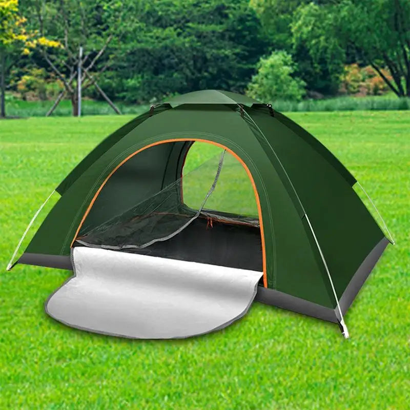 PC 2-3Person Camping Tent Ultralight Waterproof Trekking Tent Dome Tent Hik