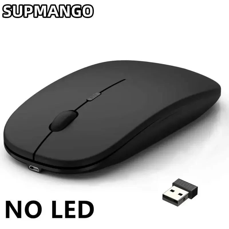 PC 2.4G Rechargeable Wireless Gaming Mouse Portable Ergonomic Quiet And Magical Suitable For Portable Computers Tablets IPAD Phone