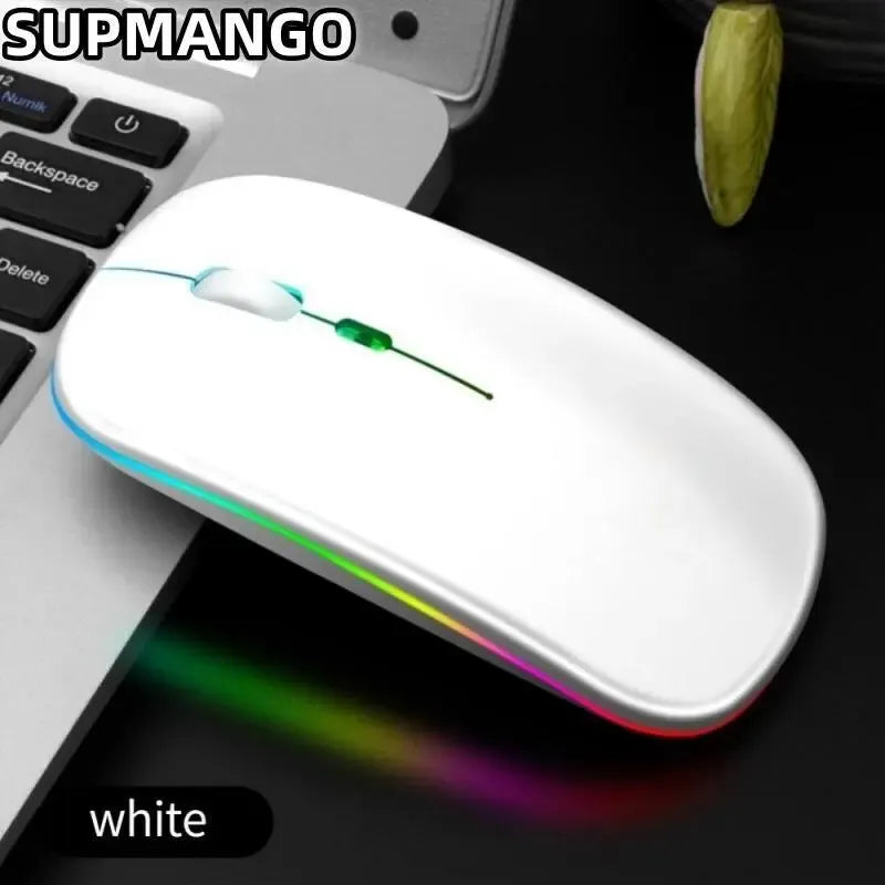 PC 2.4G Rechargeable Wireless Gaming Mouse Portable Ergonomic Quiet And Magical Suitable For Portable Computers Tablets IPAD Phone