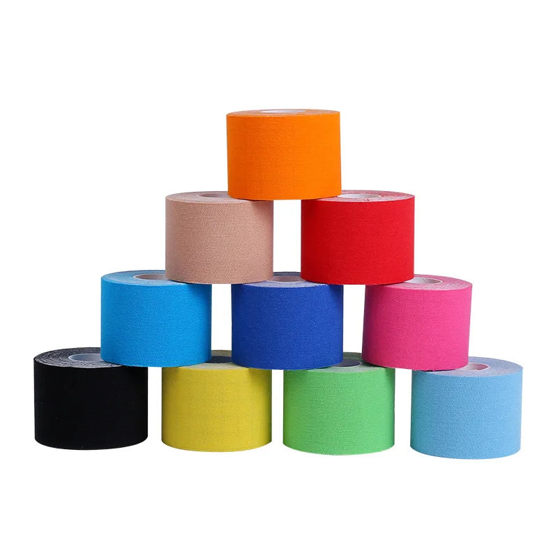 2.5CM x 5M Kinesiology Tape For Face V Line Neck Eyes Lifting Wrinkle Remover Sticker Tape Facial Skin Care Tool Elastic Bandage