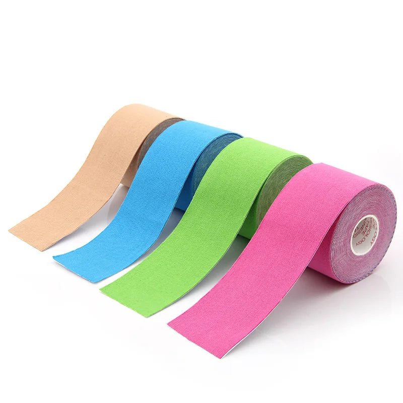 2.5CM x 5M Kinesiology Tape For Face V Line Neck Eyes Lifting Wrinkle Remover Sticker Tape Facial Skin Care Tool Elastic Bandage