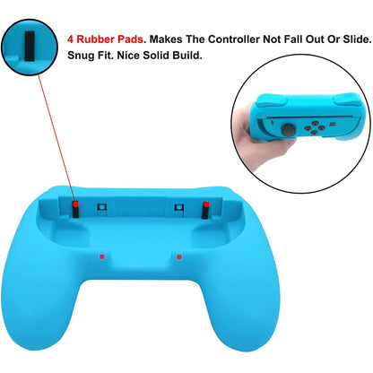 2 PCS Left+Right Joycon Bracket Stand Holder For Nintendo Switch NS Joy-Con Controller Gamepad Hand Grip Support Accessories