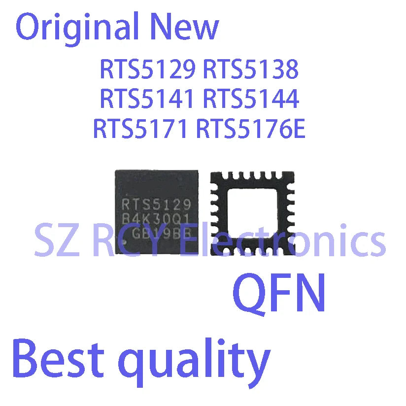 (2 PCS)NEW RTS5129 RTS5138 RTS5141 RTS5144 RTS5171 RTS5176E QFN IC Chip electronic