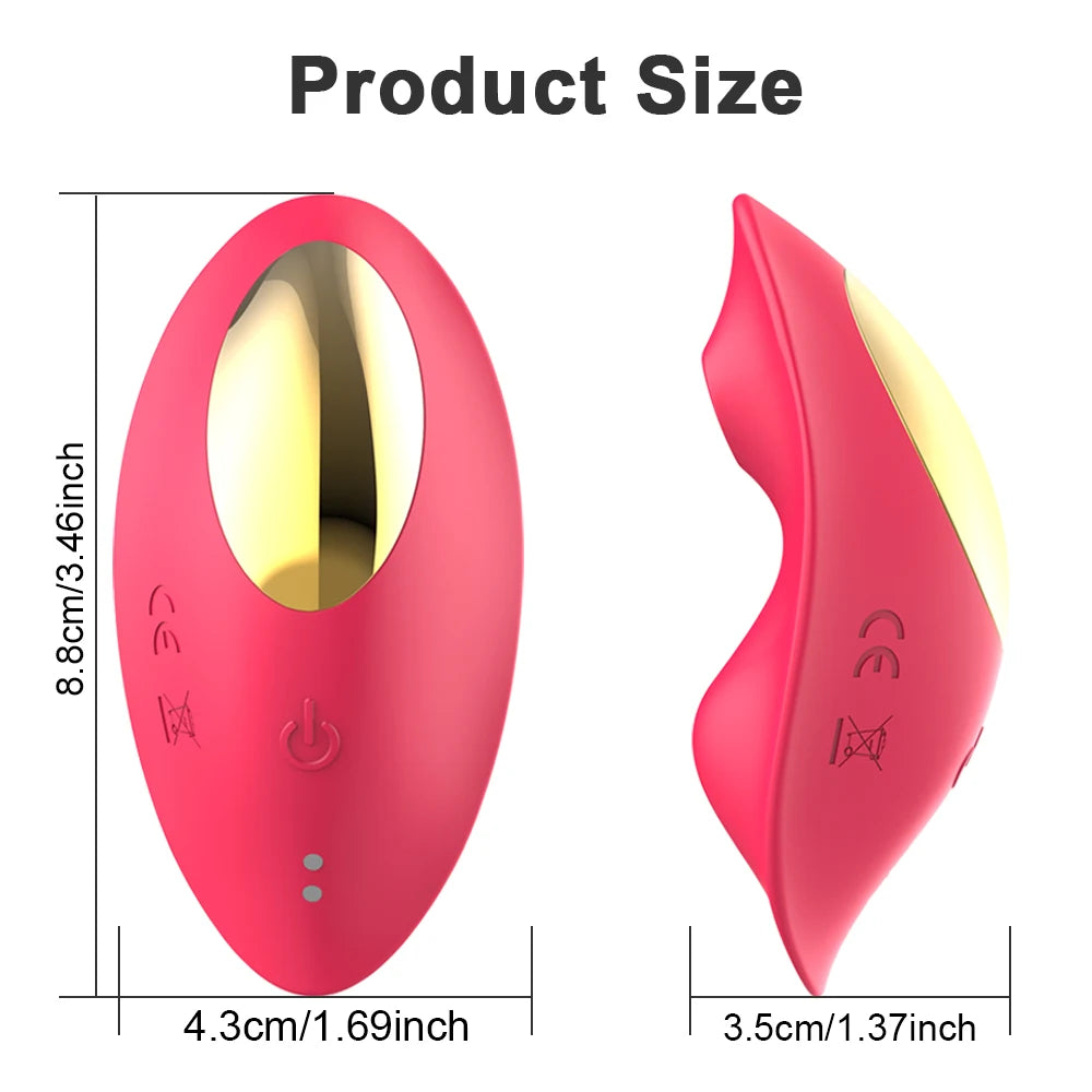 2 in 1 Sucker Vibrator Wearable Clit Sucking Vibrator Vagina Clitoris Stimulator Female Masturbator Sex Toy  Adults Couples