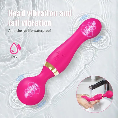 20 speeds powerful dildo vibrator female AV Magic Wand massager G spot clitoris stimulator adult sex toys  women masturbator