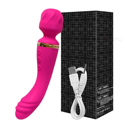 Gtooza_20 speeds powerful dildo vibrator female AV massager wand G spot clitoris  women stimulator adult sex toys masturbator gtooza.com