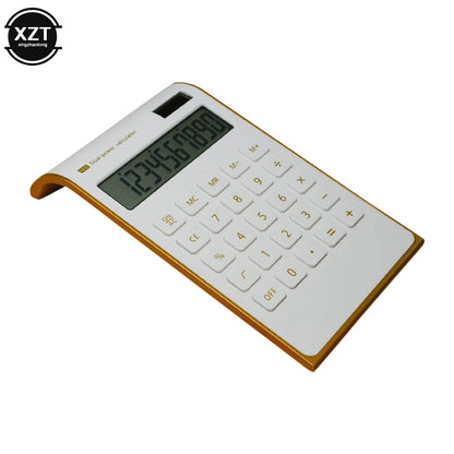 PC2022 Hot Sale Creative Slim Portable mini 10 digital Calculator Solar Ene