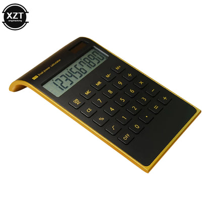 PC2022 Hot Sale Creative Slim Portable mini 10 digital Calculator Solar Ene