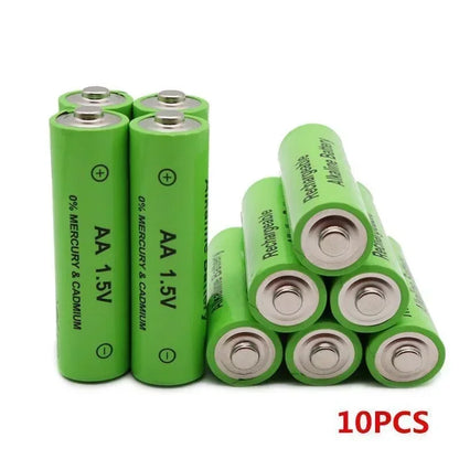 PC 2022 New AA battery 3000 mAh Rechargeable battery NI-MH 1.5 V AA battery  Clocks mice computers  toys so on