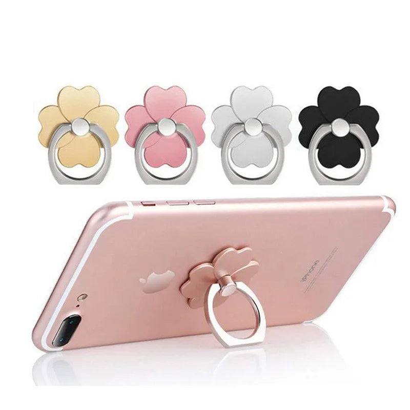 PC 2024 360 Degree Mouse Shape Finger Ring socket Mobile Phone Holder Stand For iPhone  oneplus socket For all Sm phone