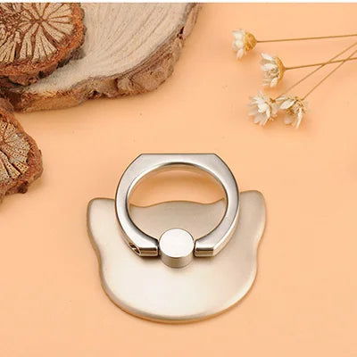 PC 2024 360 Degree Mouse Shape Finger Ring socket Mobile Phone Holder Stand For iPhone  oneplus socket For all Sm phone