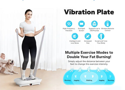 PC 2024 Best Selling Crazy Fitness Massage of  Vibration Plate Exercise Mac