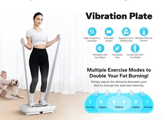 PC 2024 Best Selling Crazy Fitness Massage of  Vibration Plate Exercise Mac