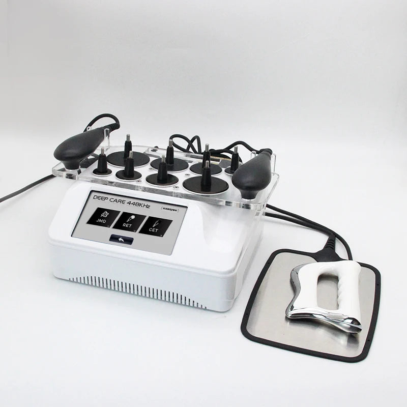 2024 NEW Portable 448KHZ INDIBA RF Tecar Therapy RET CET Diathermy Body Sliming Machine Pain Relief Skin Tightening Deep Care