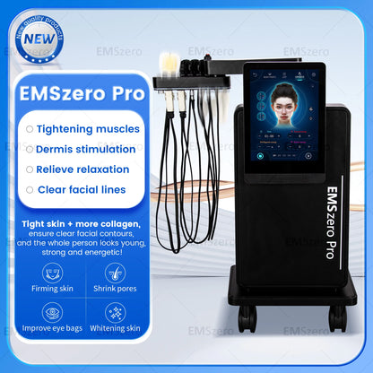 2025 Facial Electrical Stimulation Emrf Face Ems RF Wrinkle Removal Machine PEFACE Carving Face Mask Massager