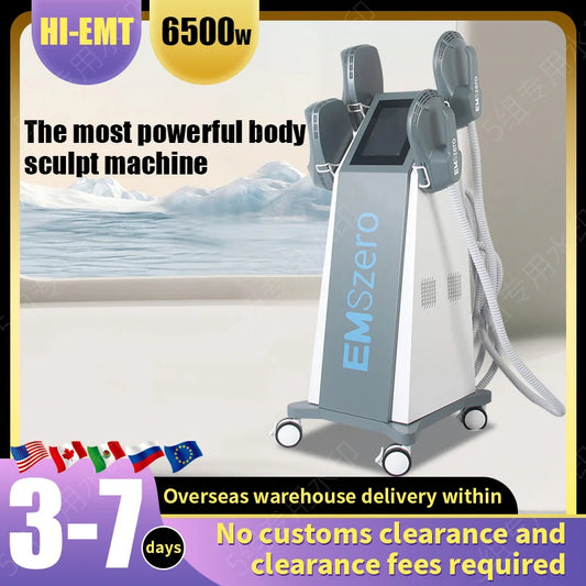 PC 2025 NEW EMS DLS-EMSzero Neo  6500W Hi-emt Body  Machine NOVA Muscle Sti